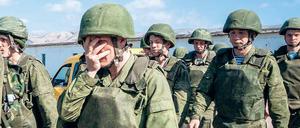 Verborgene Identität. Im März 2014 besetzten russische Truppen im Zuge der Krim-Annexion eine Kaserne in dem Land. Die Soldaten trugen keine Hoheitszeichen, und der Kreml leugnete deren russische Herkunft.