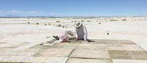 Der Fundort in der Salzwüste in Utah lag vor 12.000 Jahren ein Sumpfgebiet.