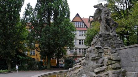 Tradition inmitten der Großstadt: der Rüdesheimer Platz.