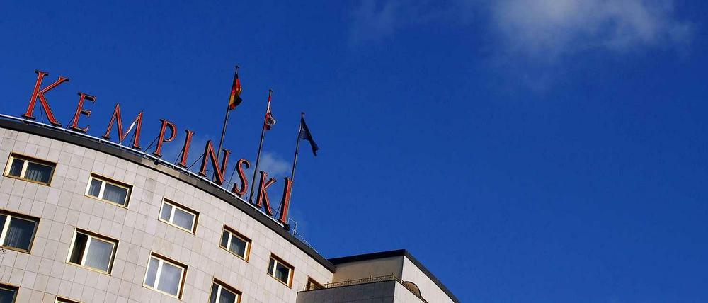 "Wichtiger Geschichtsort der Berliner Nachkriegszeit": das Hotel Kempinski am Kurfürstendamm. 
