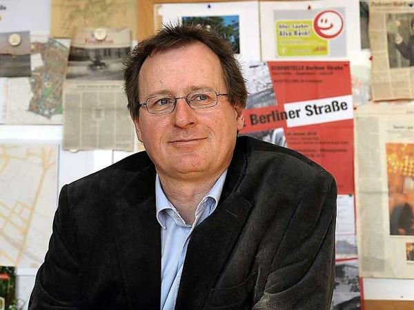 Jens-Holger Kirchner (Grüne), Bezirksstadtrat für Stadtentwicklung in Pankow.