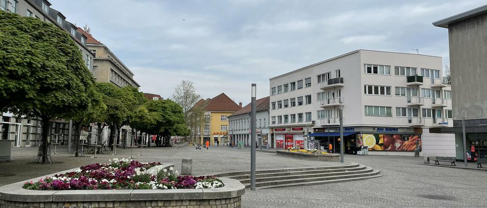 Der Marktplatz in der Altstadt von Spandau.