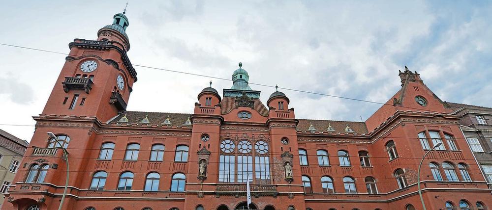 Das Rathaus Pankow.