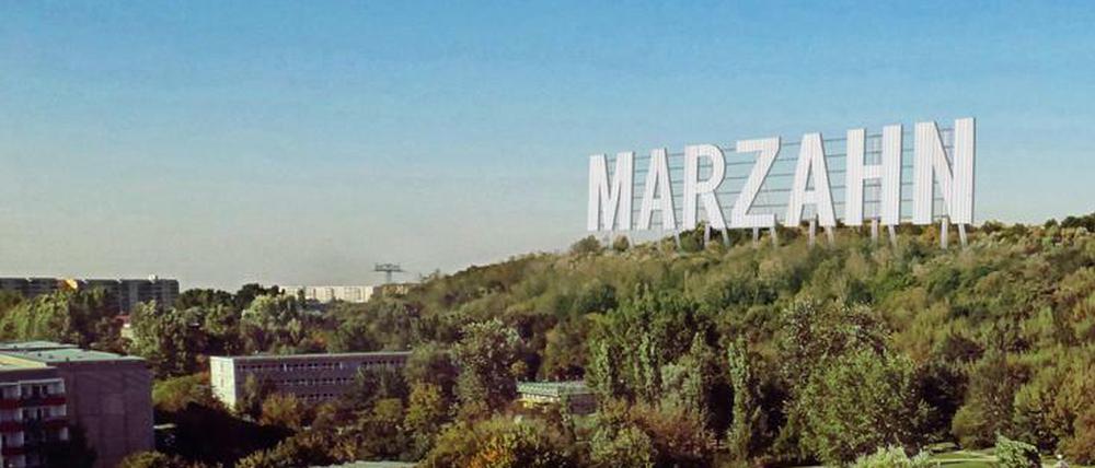 Marzahn Hills forever: Eine Initiative will auf den Ahrensfelder Bergen Hollywood nachmachen - um das miese Image des Stadtteils aufzuwerten.