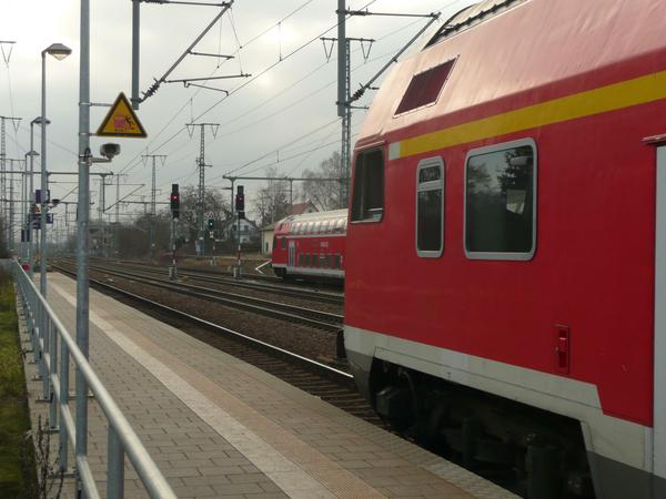In Potsdam-Golm halten mittlerweile zahlreiche Regionalzüge
