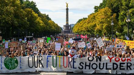 Im September 2019 hatten sich tausende Menschen an der Großdemo in Berlin beteiligt. 