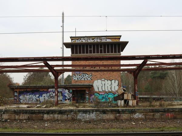 Nach der Wende wurde die Station in Pirschheide umbenannt - und bald bedeutungslos.