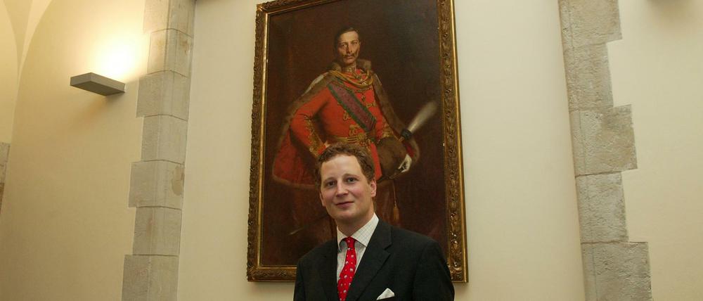 Georg Friedrich von Preußen, Familien-Oberhaupt der Hohenzollern.