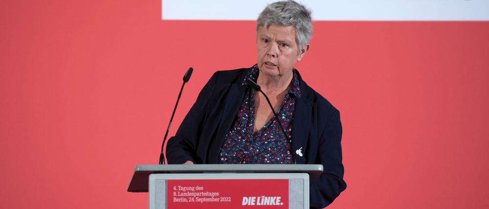 Katina Schubert, Berliner Landesvorsitzende der Linke