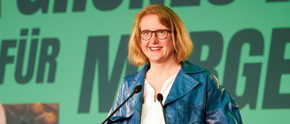 Lisa Paus führt die Berliner Bundestagsliste der Grünen an.