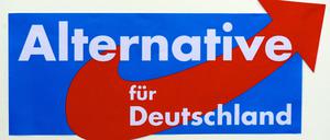 Plakat der Alternative für Deutschland