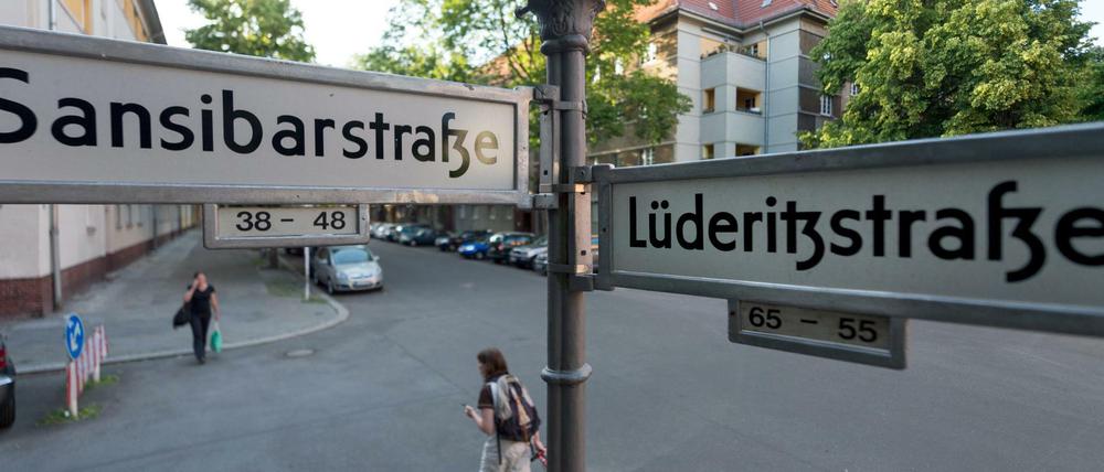 Die Lüderitzstraße in Berlin-Mitte ist eine der Straßen, die umbenannt werden sollen. 