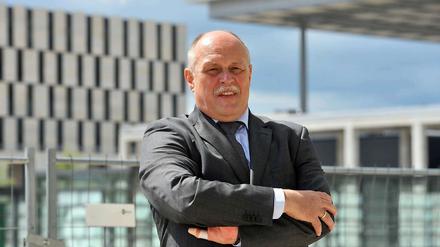 Amt und Hürden: Horst Amann hat seinen Job als Technikchef auf der BER-Pannenbaustelle angetreten. 