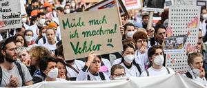 An der Berliner Charité streikten Ärzte erst im Oktober 2022.