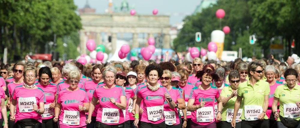 Bereits zum 36. Mal findet am 18. Mai der Avon-Frauenlauf statt. Circa 180 000 Teilnehmerinnen werden erwartet. 