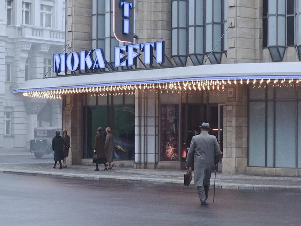 Das Moka Efti war ein prachtvolles Kaffeehaus mit Tanzsaal und Bar. 