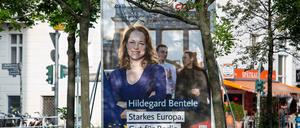 Geschafft. Die Berliner CDU-Spitzenkandidatin Hildegard Bentele wird EU-Abgeordnete.