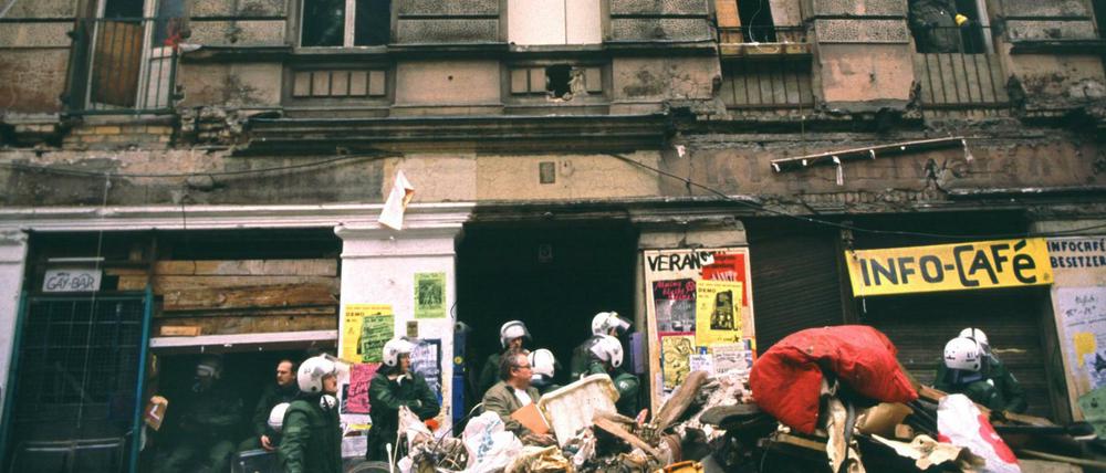 Tage des Aufruhrs. Die Räumung der besetzten Häuser in der Mainzer Straße am 14. November 1990 eskalierte zur Straßenschlacht.