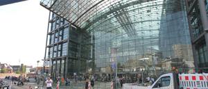 Berliner Hauptbahnhof an der Invalidenstraße: Hier soll Neues entstehen.