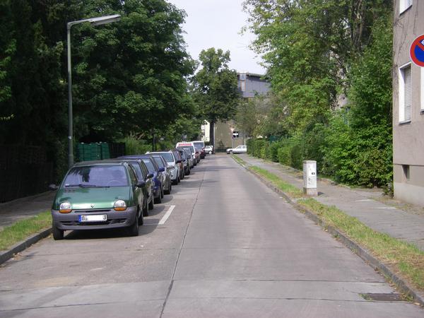 Die Straße in Lankwitz: Ab dem 17. Februar heißt sie Maria-Rimkus-Weg.
