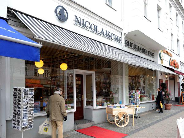 Preisgekrönt. Anfang Juli 2021 wurde die Nicolaische Buchhandlung in der Rheinstraße in Friedenau mit einem Branchenpreis ausgezeichnet.