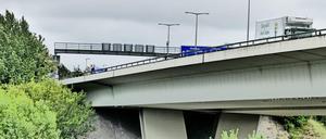 Dringend sanierungsbedürftig: Die Rudolf-Wissell-Brücke in Berlin-Charlottenburg.