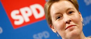 Die Bundesfamilienministerin Franziska Giffey (SPD).