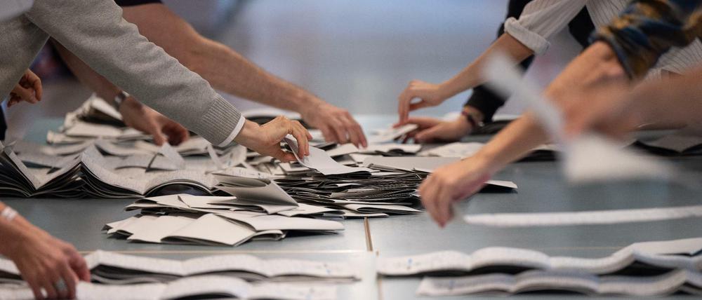 Bei der Berlin-Wahl 2021 gab es in einzelnen Wahllokalen falsche und fehlende Stimmzettel.