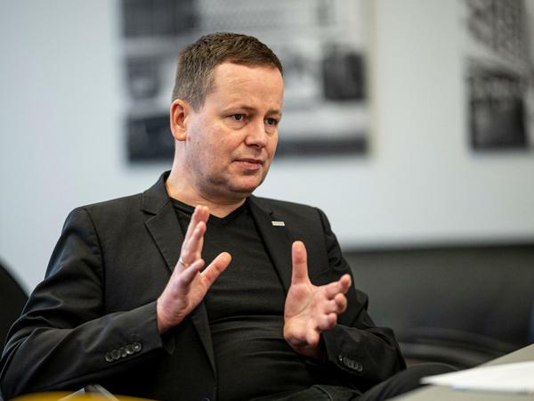 Klaus Lederer (Die Linke), Berlins Senator für Kultur und Europa, hält Olaf Scholz Vorschlag für nicht ausgereift.