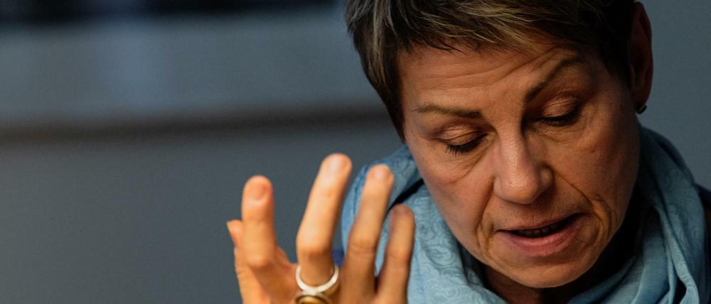 Berlins Sozialsenatorin Elke Breitenbach wollte eine Entlassung Giffeys vermeiden