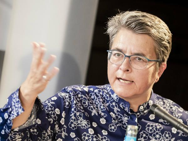 Monika Herrmann (Bündnis 90/Die Grünen), Bezirksbürgermeisterin von Friedrichshain-Kreuzberg.