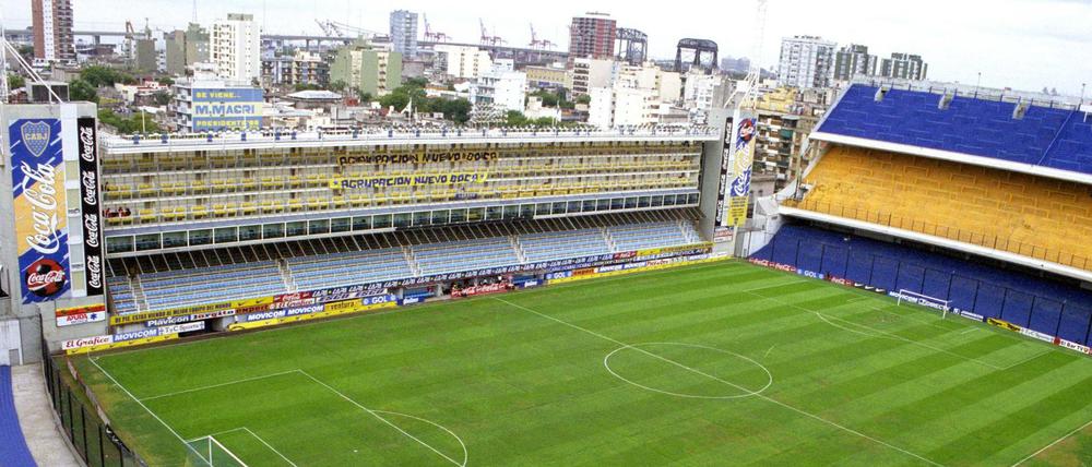 Steiles Vorbild: die Pralinenschachtel der Boca Juniors in Buenos Aires.