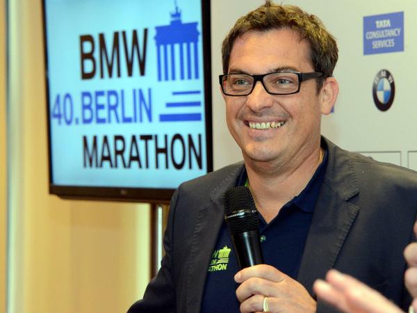 Will wieder loslaufen. Jürgen Lock, der Geschäftsführer des SCC, der den Berlin-Marathon veranstaltet. 