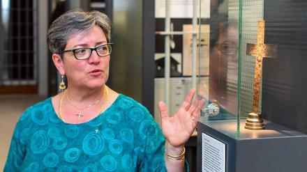 Sylvia Wähling, geschäftsführende Vorsitzende vom Menschenrechtszentrum Cottbus, ruft zu einem Versöhnungsmarsch im Nordirak auf.