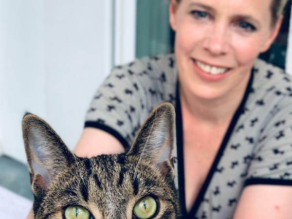 Vermittelt Katzensitter: Kathrin Burckhardt von Cat in a flat.