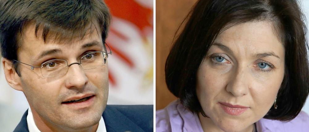 Politkerpaar. Sven Petke ist CDU-Landtagsabgeordneter, seine Frau Katherina Reiche ist parlamentarische Staatssekretärin.