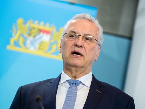 Joachim Herrmann (CSU), Innenminister von Bayern, fordert eine faire Verteilung der ukrainischen Kriegsflüchtlinge. 