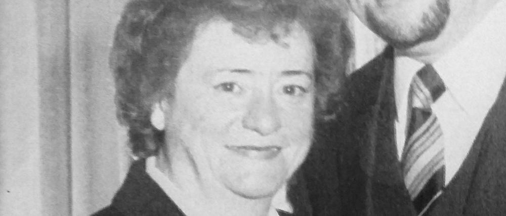 Ursula Crénzien (1927-2018) mit ihrem zweiten Ehemann, vor vielen Jahren.