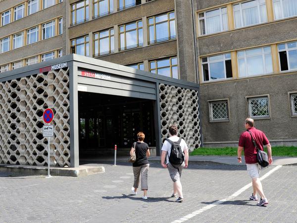 Touristisches Highlight auf der Route: Die ehemalige Stasi-Zentrale in Lichtenberg