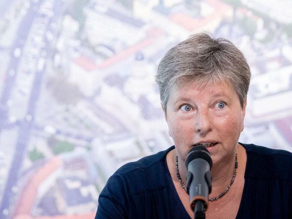 Katrin Lompscher (Die Linke), Berliner Senatorin für Stadtentwicklung und Wohnen.