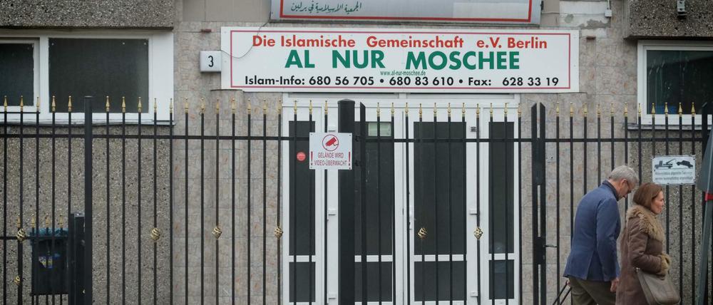 Die Al-Nur-Moschee in der Haberstraße im Berliner Ortsteil Neukölln.