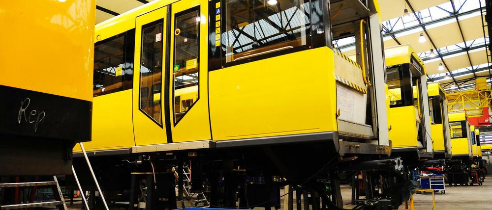 Bei der BVG fehlen U-Bahnzüge, weil bei bestimmten Fahrzeuggenerationen keine Reparatur mehr möglich ist.