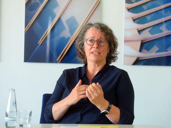 Die Präsidentin der IHK Berlin, Beatrice Kramm, fordert eine konsequente Test-Strategie.