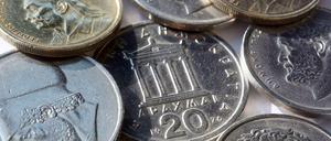 Vergangene Währung: Griechische Drachmen.
