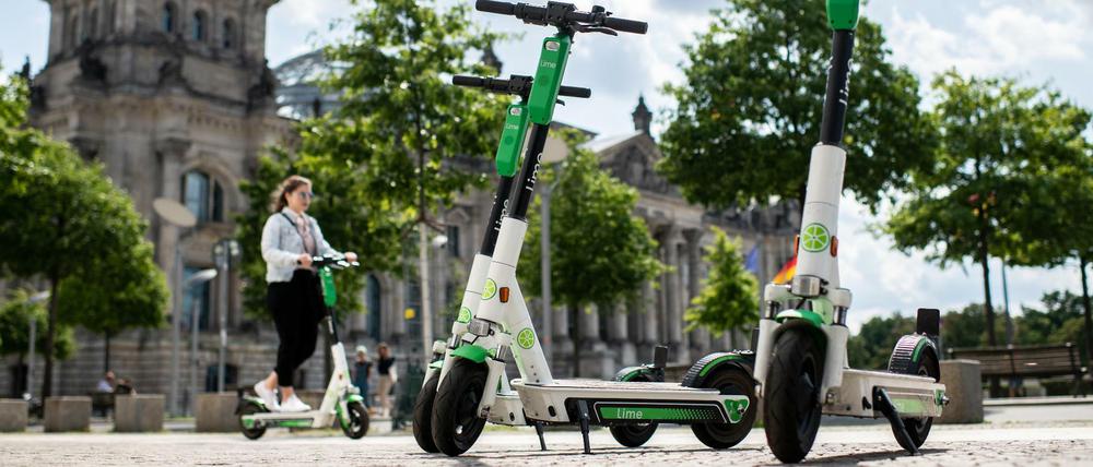 Leih-E-Scooter werden am häufigsten von jungen Großstädtern genutzt. 