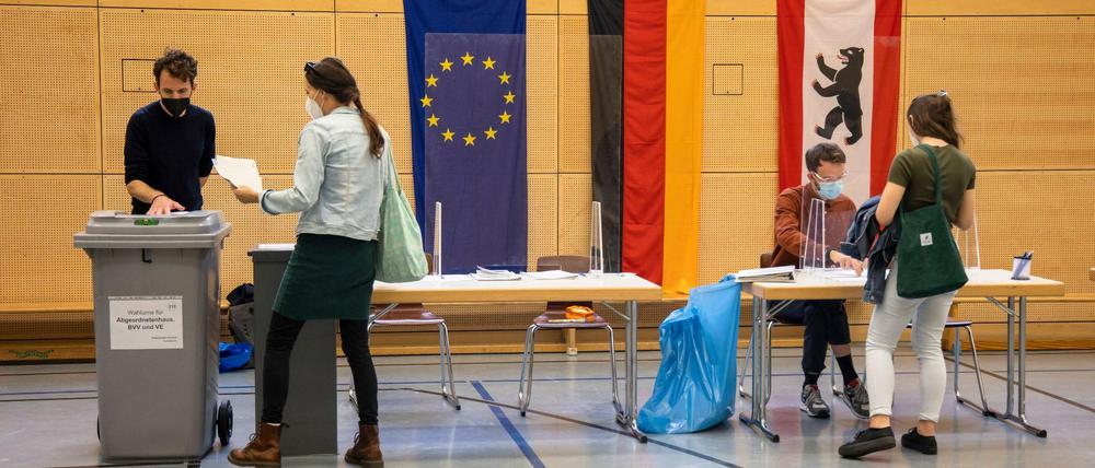 Bei den Wahlen im September kam es in Berlin zu mehreren Pannen. 