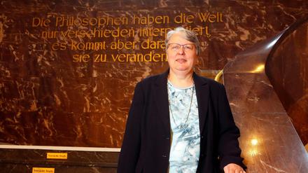 Elke Graupner sieht sich als Vertrauensperson an der HU dem humanistischem Erbe der Brüder Humboldt verpflichtet.