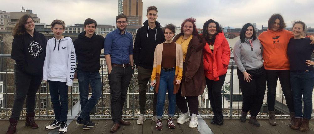 Aus verschiedenen Bezirken kamen junge Engagierte zum Tagesspiegel nach Kreuzberg, um sich über Projekte und Ideen auszutauschen.