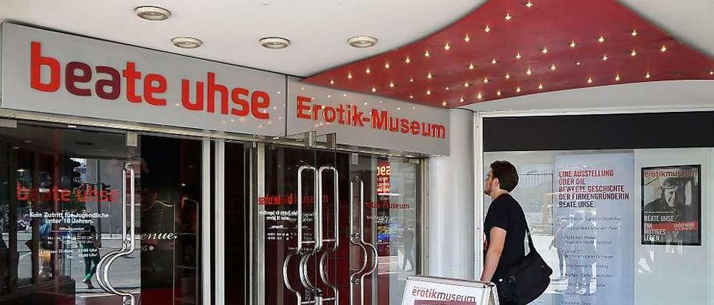Sex in the City. Seit 1995 gab es das Erotikmuseum an der Joachimstaler Straße. Auch der Sexshop darunter weicht im September den Neubauplänen.