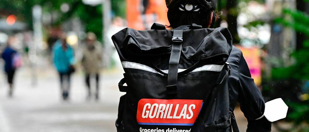 Der Lieferdienst Gorillas ist 2020 in Berlin gegründet worden. Inzwischen expandiert das junge Unternehmen weltweit.